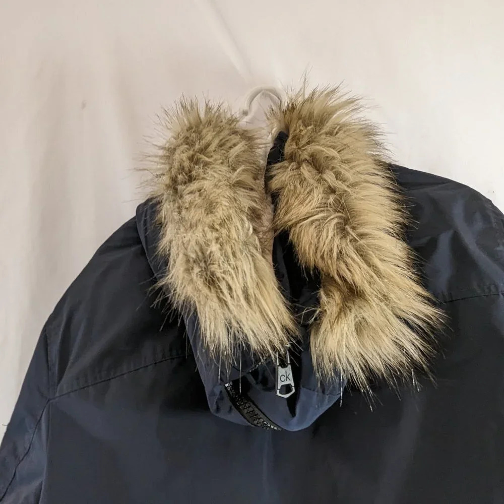 Calvin Klein  Mens Winter Jacket Size Large Blue - Picture 9 of 16